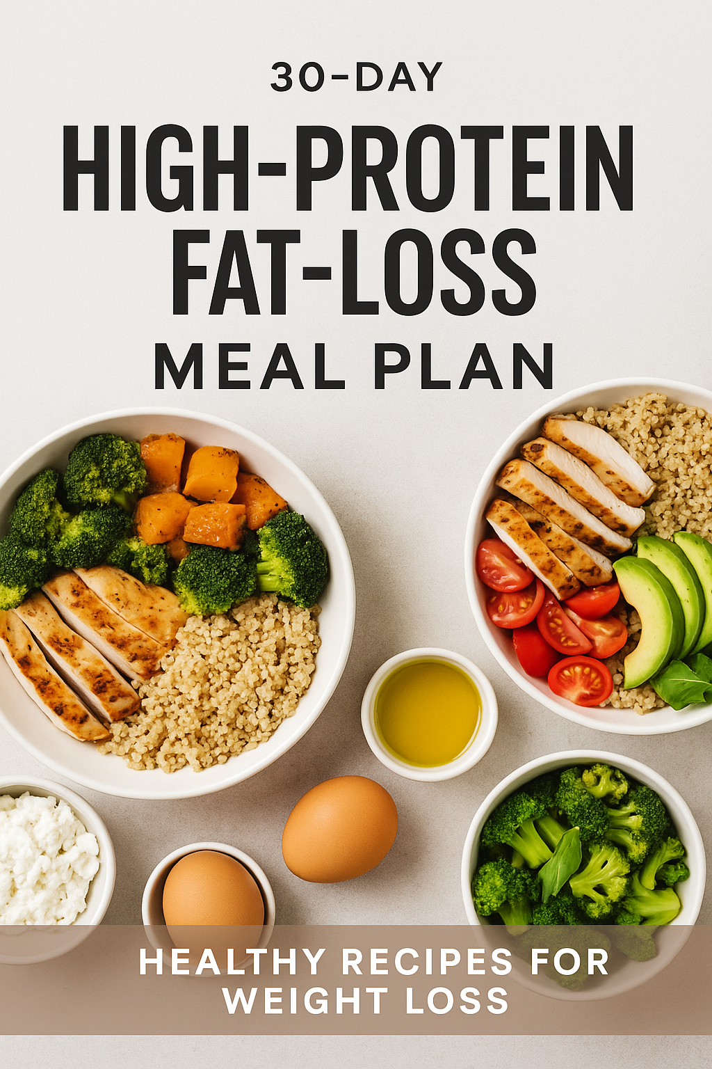 30-Day High-Protein Fat-Loss Meal Plan
